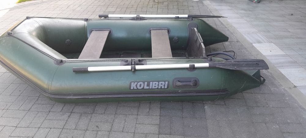 Ponton kolibri z silnikiem elektrycznym
