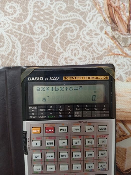 Casio fx-5000F Scientific Formula 128