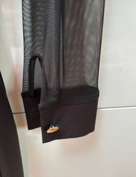 Czarna elegancka sukienka