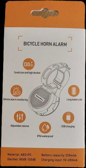 Dzwonek/klakson rowerowy 130db