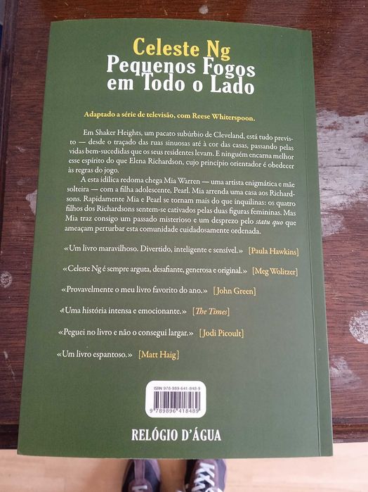 "Pequenos Fogos em Todo o Lado", de Celeste Ng