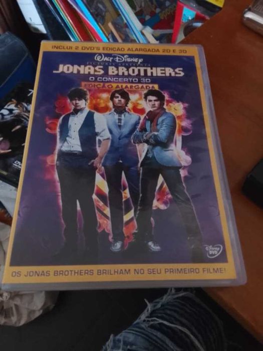 dvd jonas brothers o concerto 3D