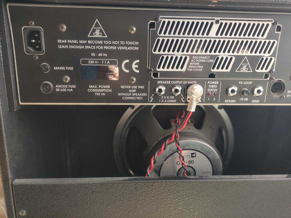 Hughes & Kettner Tube 50 H&L wzmacniacz lampowy combo