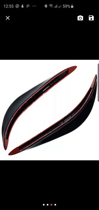 Авто воздухозаборник жабры