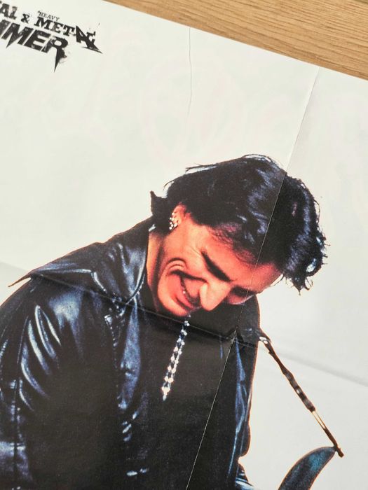 Steve Vai - Wielki plakat XXL z 2008 r. - Format 55 x 75 cm - NOWY!