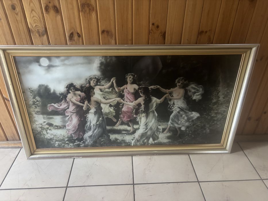 Obraz ,,Tańczące Nimfy” Hans Zatzka