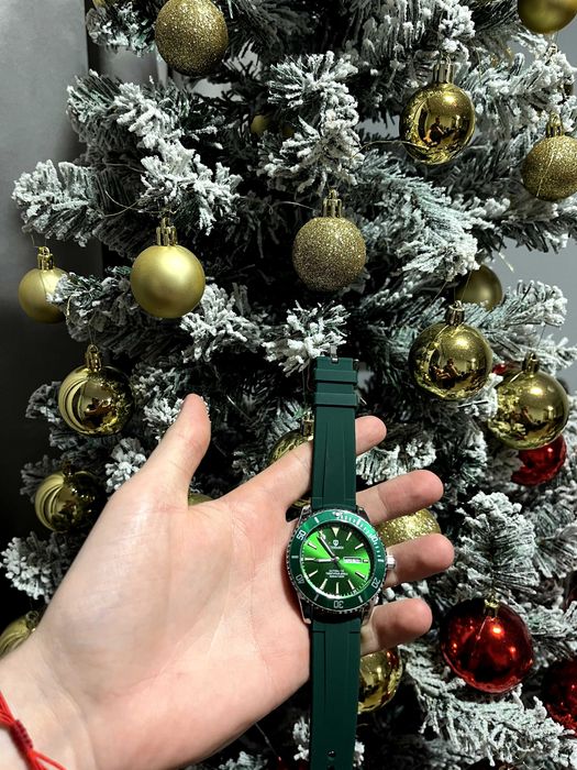 Zegarek męski Goobasen Green