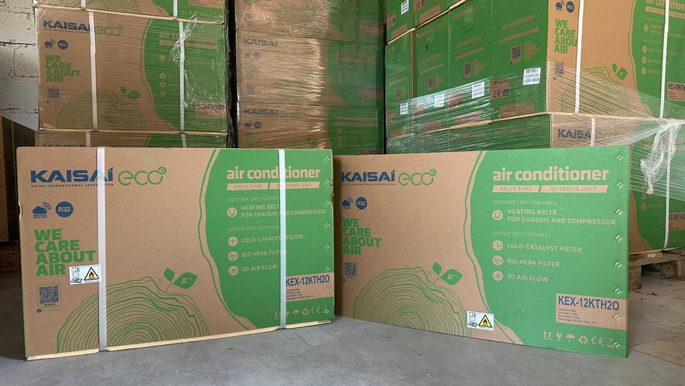 Klimatyzacja domowa KAISAI ECO 3,5kW 40m2 WIFI cichy ścienny GRZAŁKA