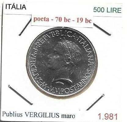 Itália - - - - - Moedas Comemorativas