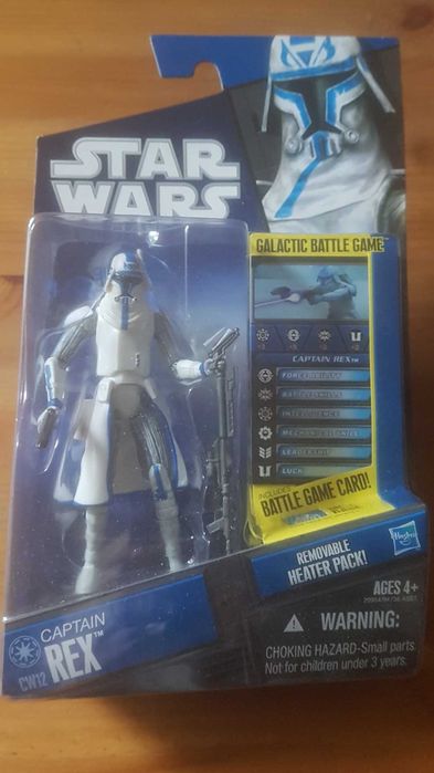 Star Wars The Clone Wars 3.75 (10cm) - CAPTAIN REX CW12 (Hasbro 2009)