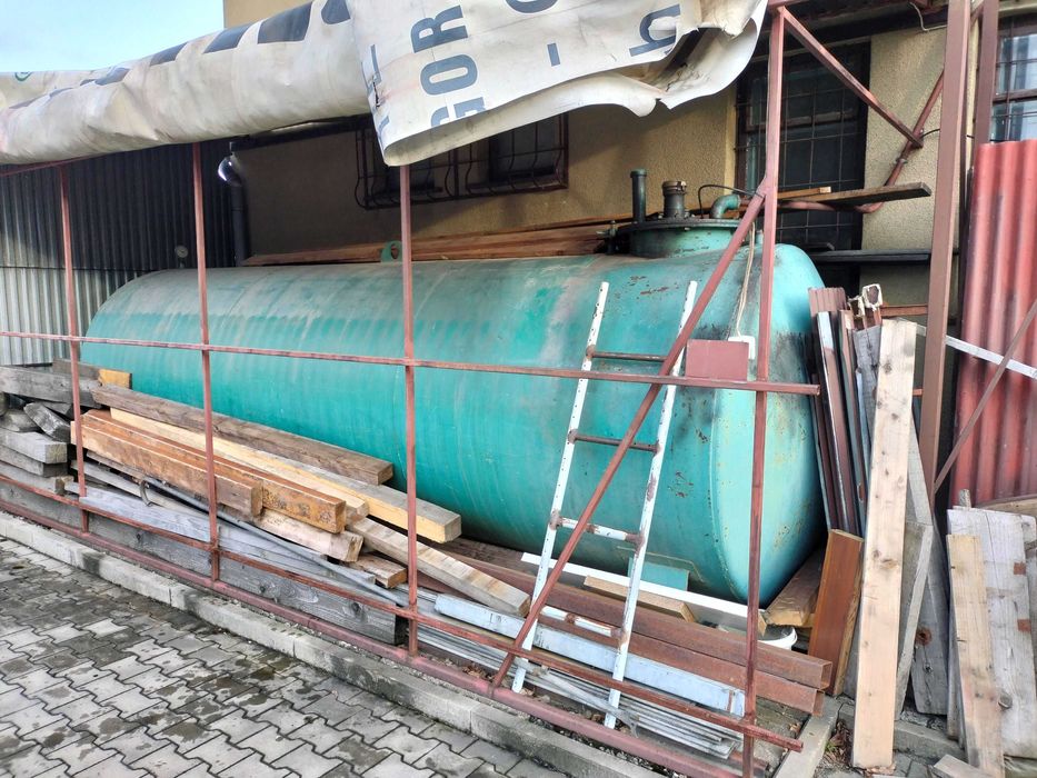 Zbiornik dwupłaszczowy na paliwo 10 000 l + dystrybutor