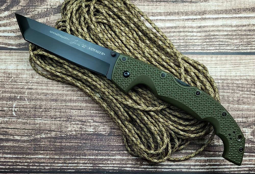 Брелок EDC фолдер Cold Steel Rawles Voyager XL Tanto