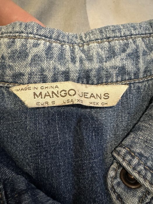 Джинсова рубашка жіноча Mango розмір S