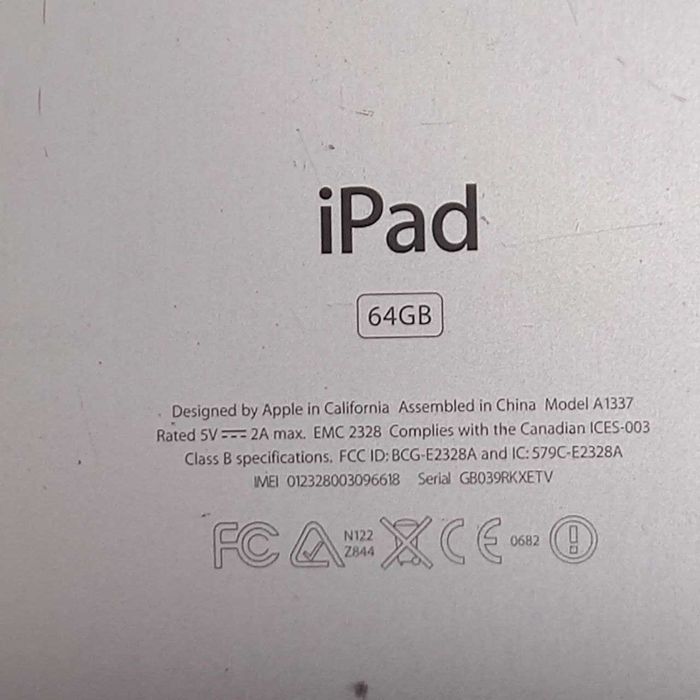 Apple iPad A1337 64GB на запчастини або відновлення