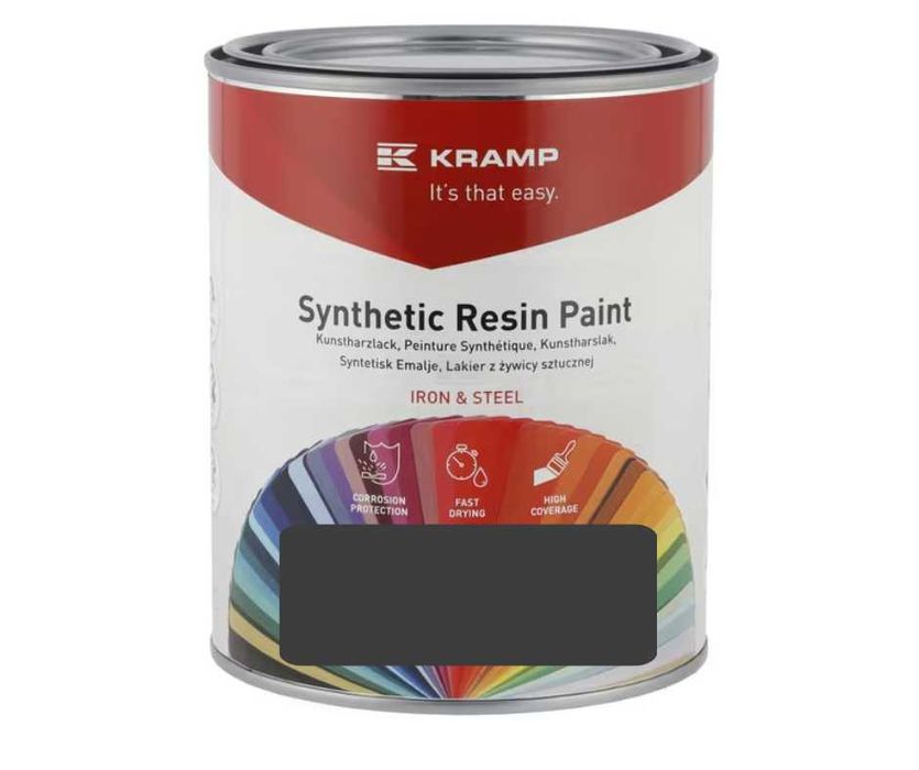 Lakier do maszyn RAL 9005 czarny głęboki 1L Kramp 900508KR