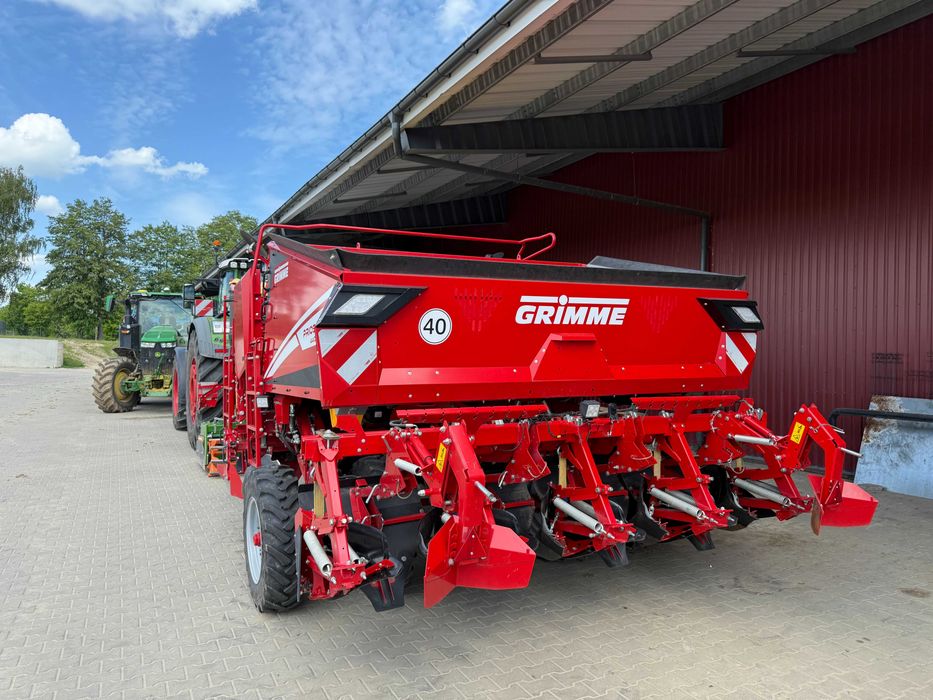 Sadzarka Grimme PRIOS 440 PRO + brona wirnikowa AMAZONE - 2023 rok