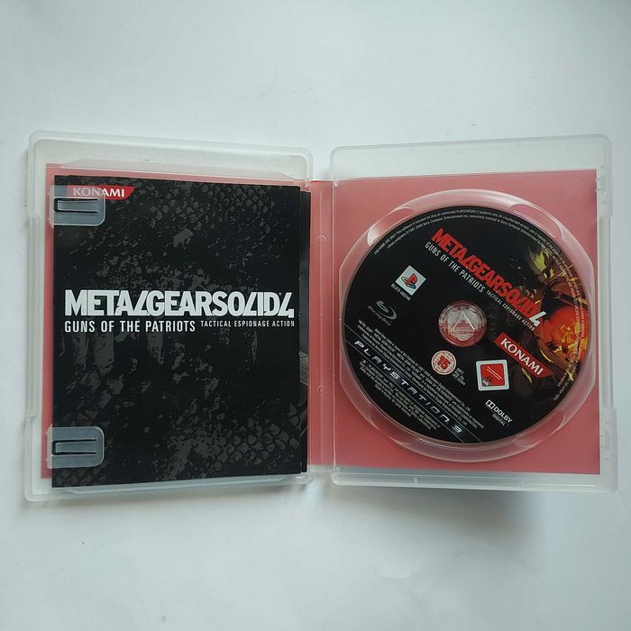 Гра Metal Gear Solid 4 (PlayStation 3, англійська версія)