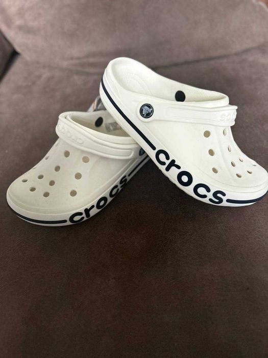Уцінка! Жіночі Crocs Bayaband White M6-W8 38р 24.5 стопа