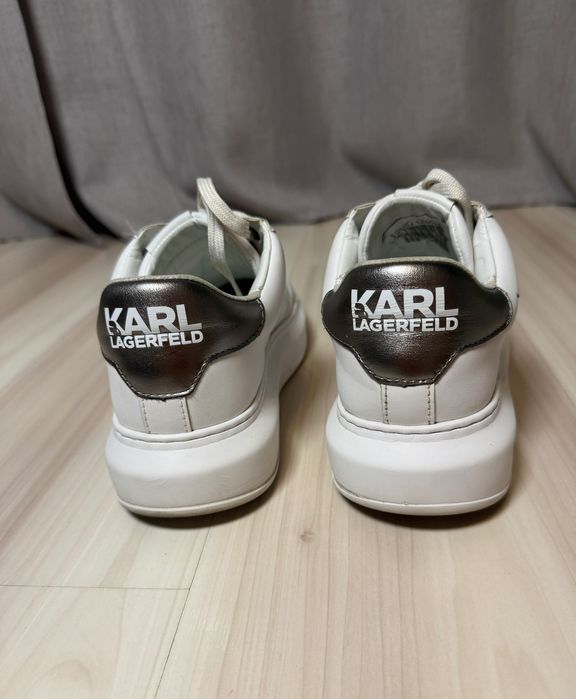 Skórzane sneakersy Karl Lagerfeld – rozmiar 39