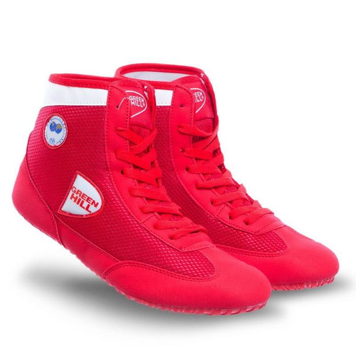 Обувь для борьбы/борцовки замшевые GREEN HILL 3054 размер 30-45