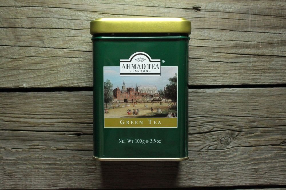 Металлическая Банка из под Чая (120х83х63 мм)