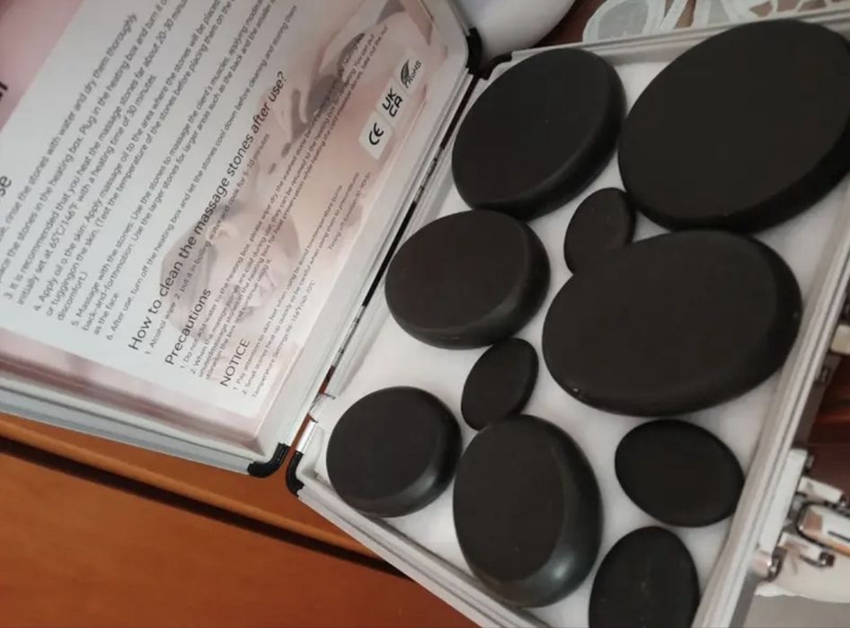 Kit pedras geotermais