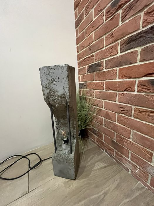 Lampa Betonowa (Własno Recznie Robiona)