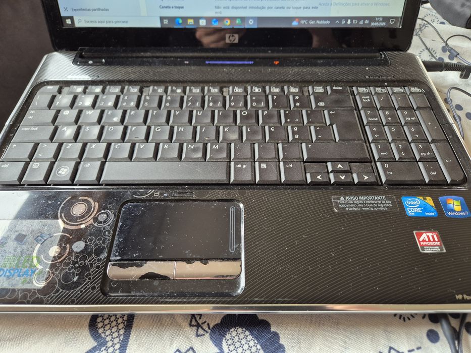 Portatil com win10 pro a funcionar 100%