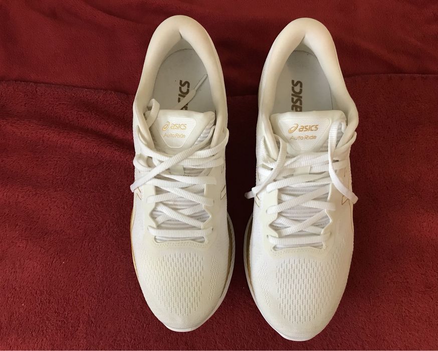 Ексклюзив! ASICS AUTORIDE 9(42) біло-золоті, Унісекс