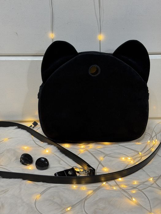 Kotek organizer do Obag Moon light  kot pasek guziki