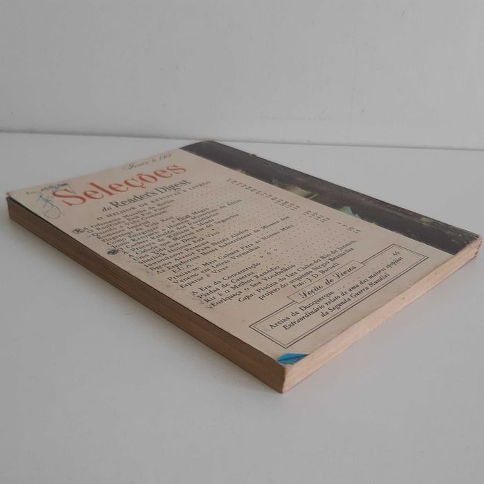 Revista Selecções do Readers Digest Janeiro 1962
