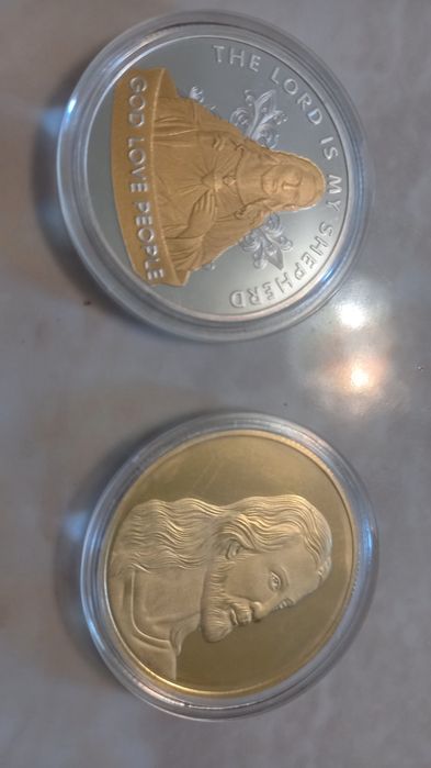 2монети Ісус Христос