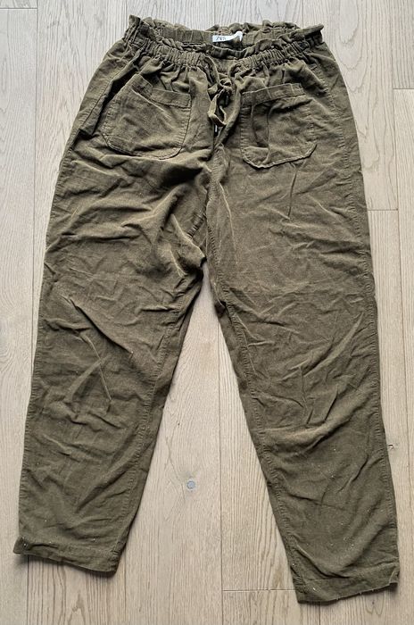 Sztruksowe joggery ZARA