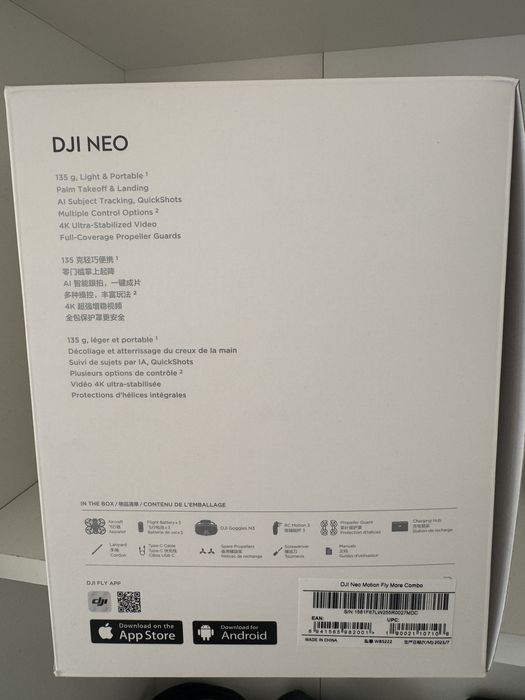 dji neo motion fly more combo
