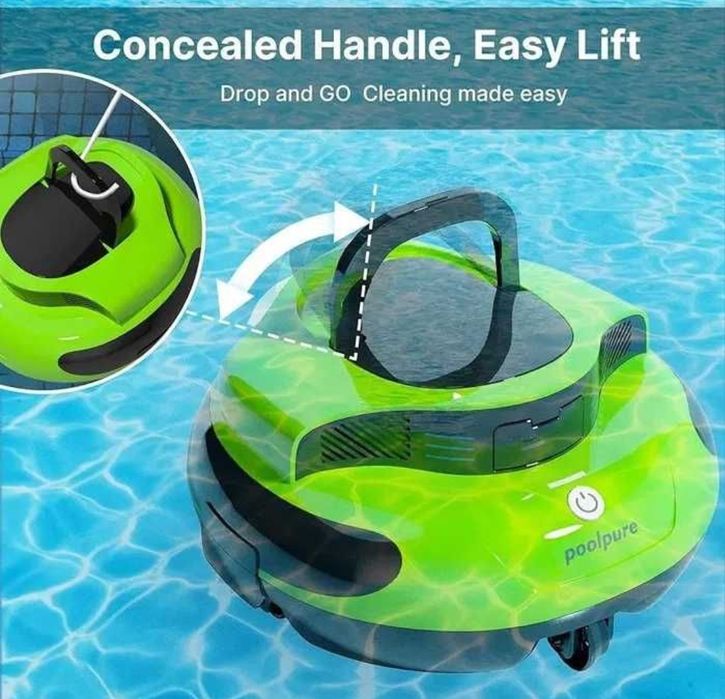 Робот пилосос очищувач басейнів POOLPURE AquaGuard SE II