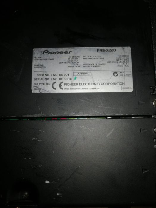 Conjunto de amplificadores