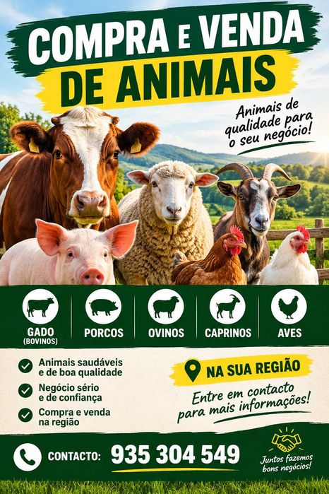 Compra e venda de animais