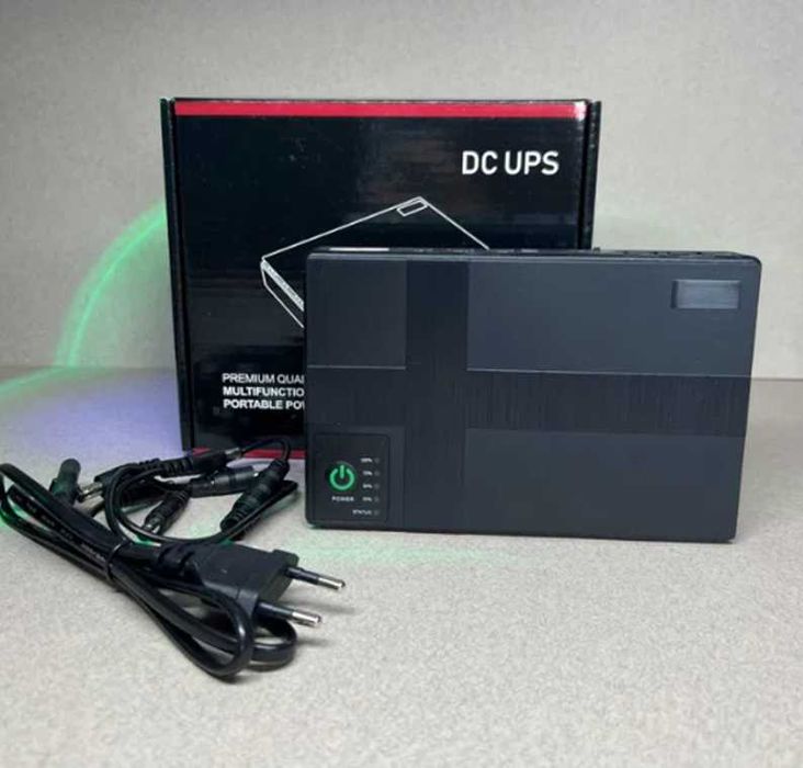 безперебойник  DC UPS 5V/9V/12V для роутера та ONU (з акумулятором)