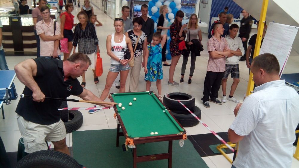 Бильярд  складной для квартиры.4 фута - пирамида.