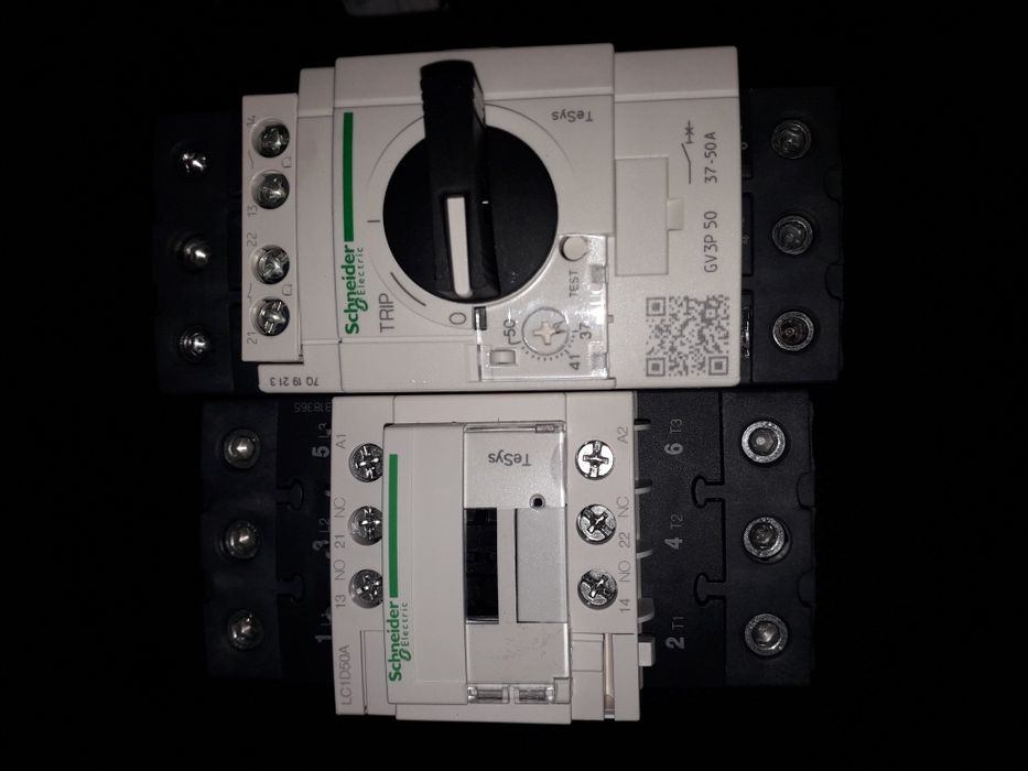 Contactor e magnetotermico 50A