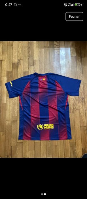 Camisola principal do Barcelona