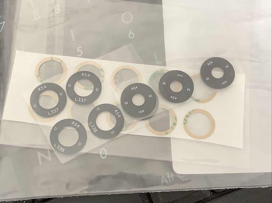 Jogo de 3 lentes traseiras smartphone Samsung A54  SM-A546