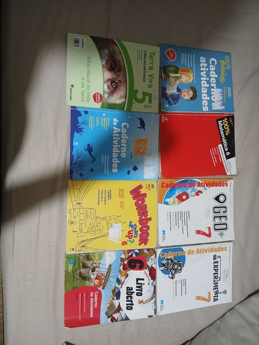 Vendo varios cadernos de atividades