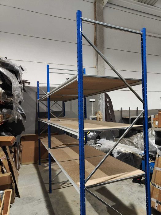 Estantes metalicas - armazém, oficina, arrumos