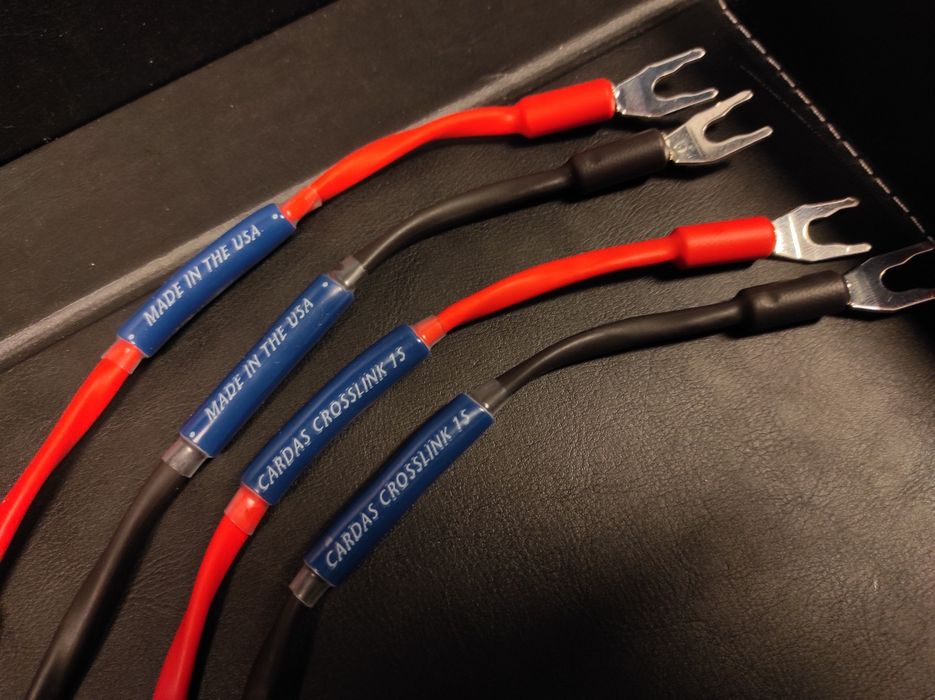 Cardas Crosslink S1 zworki do kolumn głośnikowych Trans Audio Hi-Fi