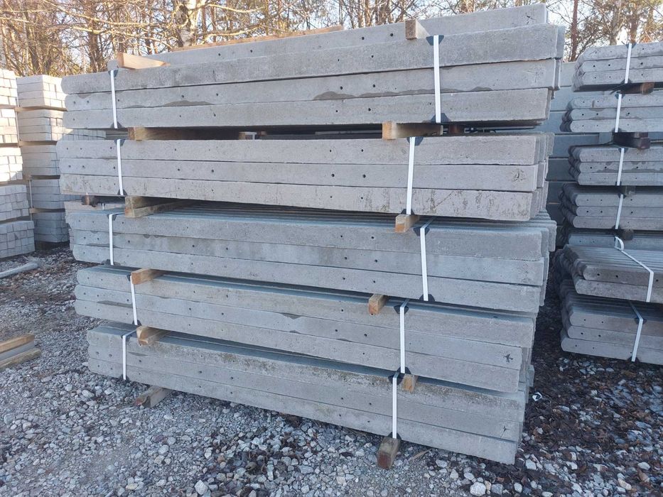 Słupki betonowe na ogrodzenie | Słupki betonowe do siatki