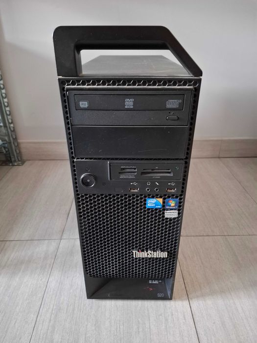 Komputer stacjonarny lenovo thinkStation s20 2szt
