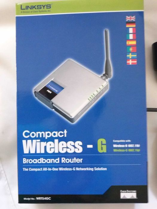 Linksys WRT54GC Router, Like New (with Original Box)64551481636481121
