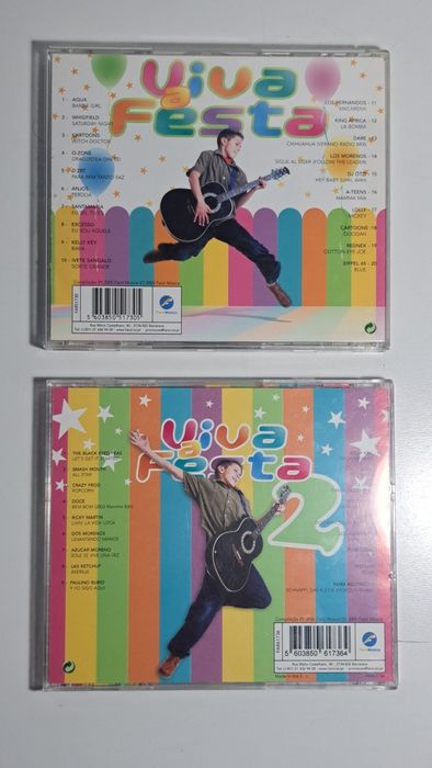 2 cd's infantis juvenis musicais Viva a Festa