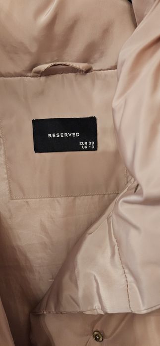 Kurtka pikowana Reserved stary róż rozmiar 38